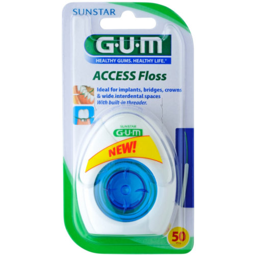 Gum implant floss sin cera - seda dental (implantes)