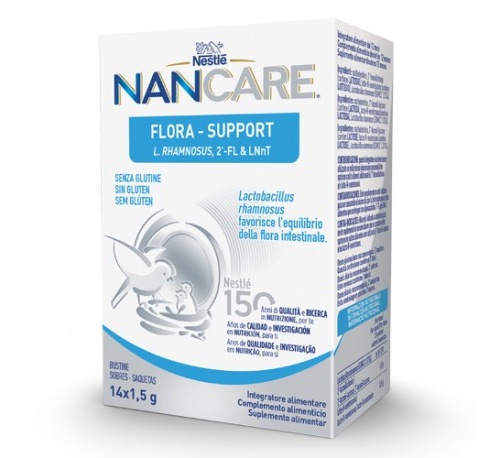 Nan care flora support (14 sobres x 1.5 g)