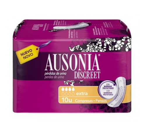 Ausonia discreet extra 10-12u