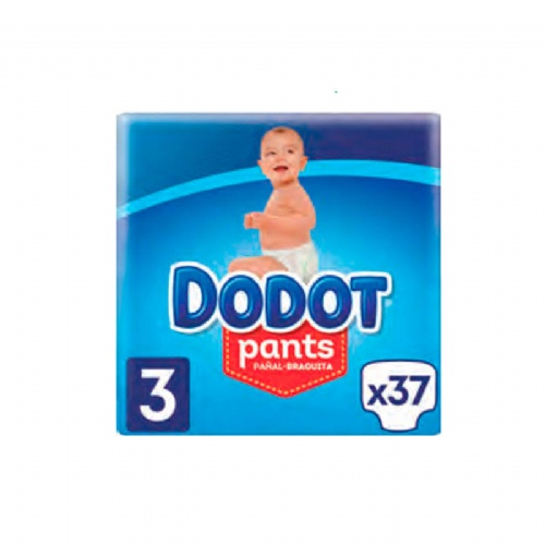 Pañal infantil - dodot pants (t- 3 6-11 kg 37 u)