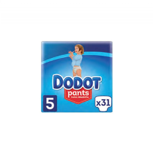 Pañal infantil dodot pants talla  5 12-17 kg 30 unidades - dodot pants