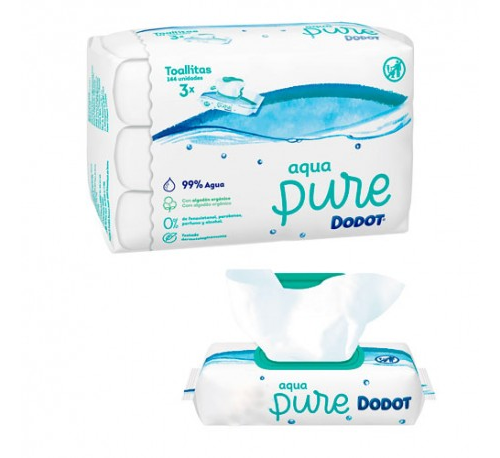 Dodot Toallitas Bebé Aqua Pure