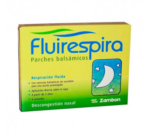 FLUIRESPIRA 6 PARCH BAL INFANT