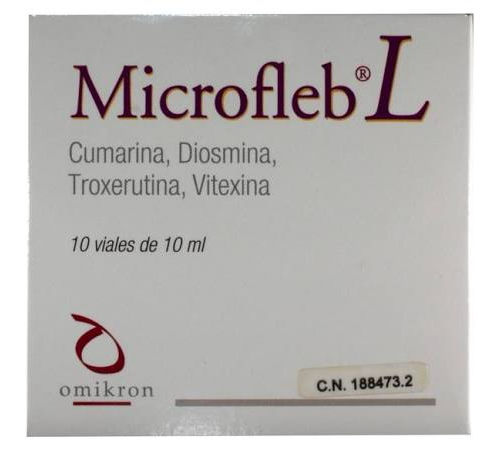 Microfleb l (10 viales x 10 ml)