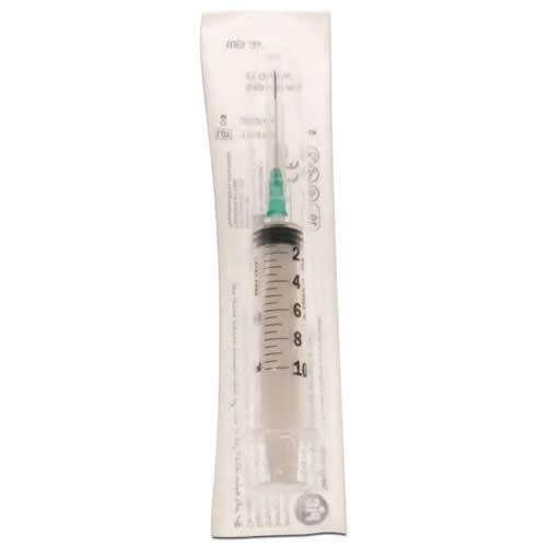 Jeringa c/a separable - pic (10 ml g-21 0.8 x 40 mm 100 u)