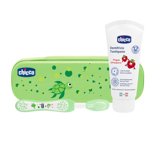 Chicco set dental siempre sonriente (verde)