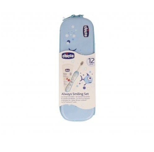 Chicco set dental siempre sonriente (azul)