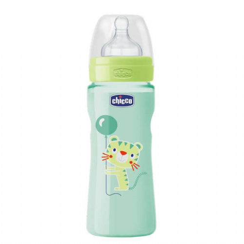 BIBERON PP T SILICONA (4M+ 330 ML UNISEX)