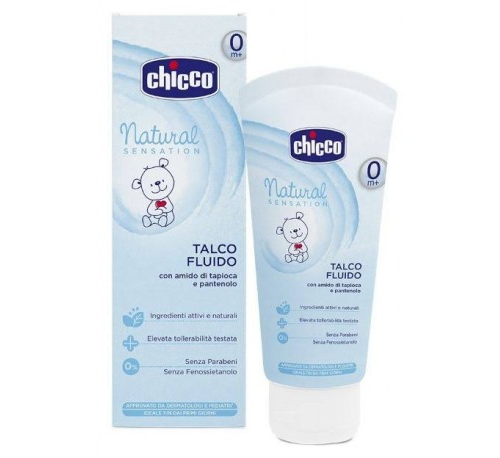 Natural sensation talco liquido - chicco (100 g)