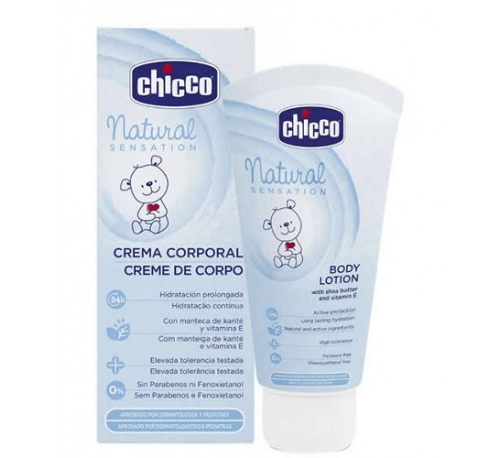 Natural sensation crema corporal - chicco (150 ml)