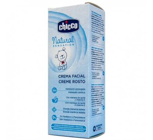 Natural sensation crema facial bebe - chicco (100 ml)
