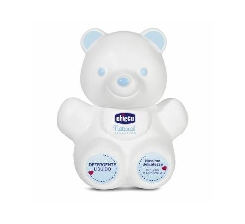 Natural sensation gel de baño oso chicco 1 envase 300 ml - chicco