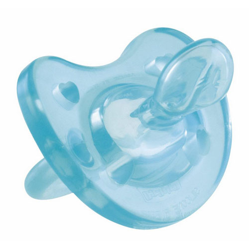 CHICCO CHUP GOMA SIL AZ 0M+ 1U