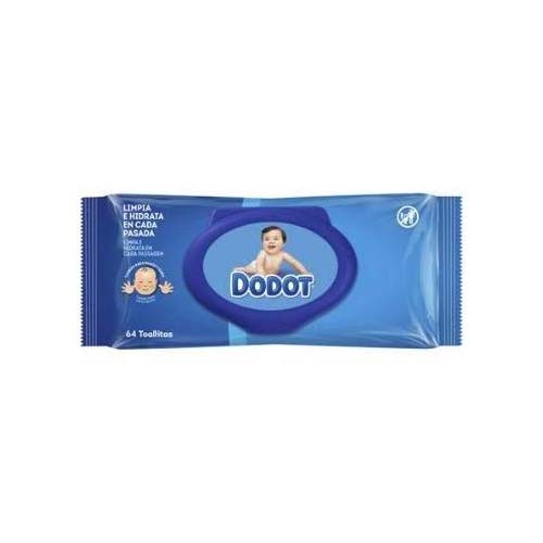 DODOT AZUL TOALLITAS HUMEDAS PARA BEBES (72 U)