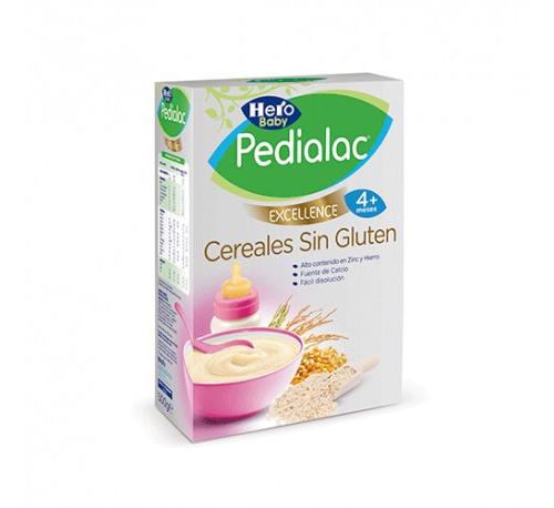 Pedialac papilla cereales sin gluten - hero baby (500 g) - Farmacia online