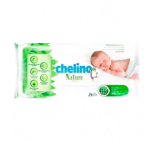 Chelino nature (24 toallitas)