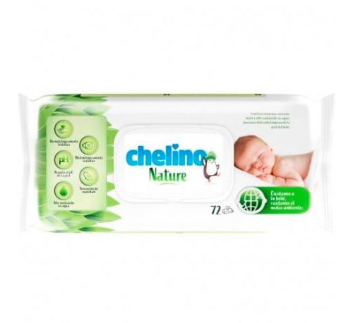 Chelino nature (72 toallitas)