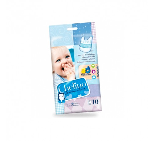 Babero infantil - chelino fashion & love (10 baberos)