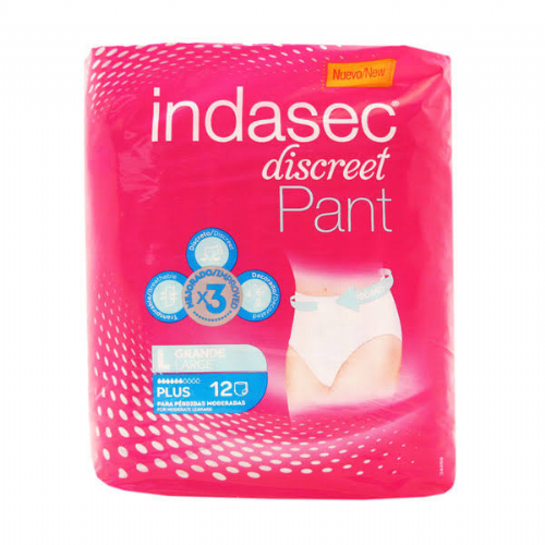 Indasec pant duo plus gde 12+6