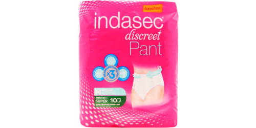 Indasec pant duo supe med 10+6