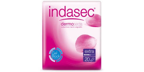 Indasec extra compresa perdidas leves (bolsa 20 compresas)