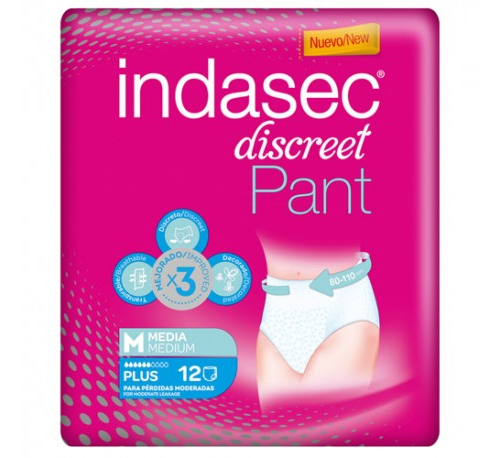 INDASEC PANT PLUS MEDIA 14 U