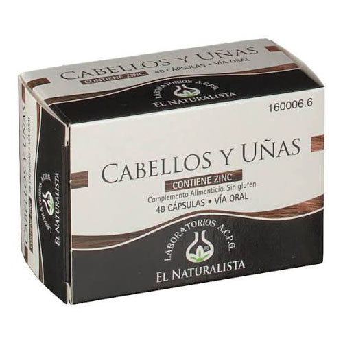 CABELLOS Y UÑAS EL NATURALISTA (48 CAPS)