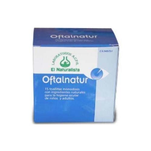 Oftalnatur toallitas oculares el naturalista (15 toallitas)
