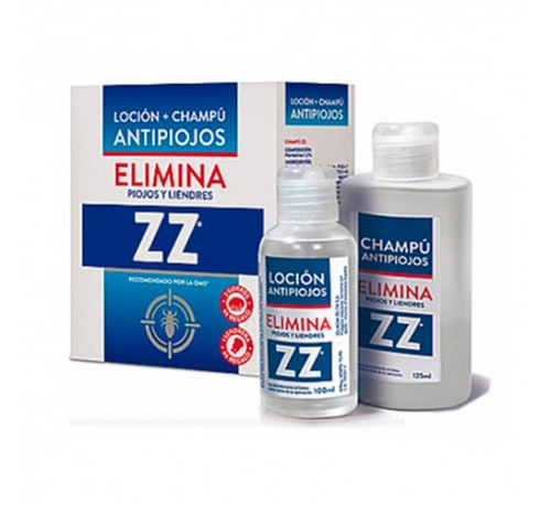 Zz locion + champu antipiojos (100 ml +125 ml) - Farmacia online