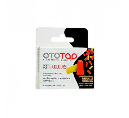TAPONES OTO TAP ESPUMA COLO 6U