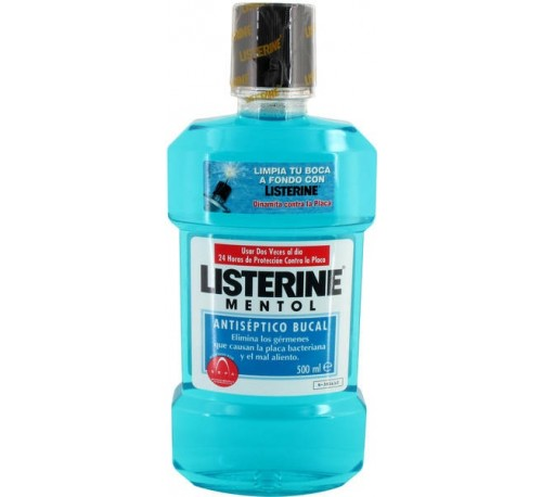 LISTERINE MENTOL 500 ML