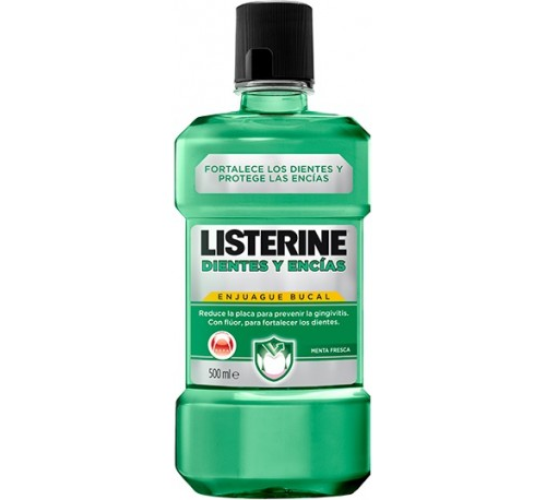 LISTERINE DIENTES ENCIAS 500