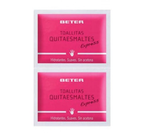 Beter toallita quitaesmalte express (10 toallitas)