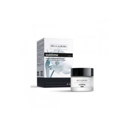 Bella aurora sublime crema reafirmante 3 areas noche (1 envase 50 ml)