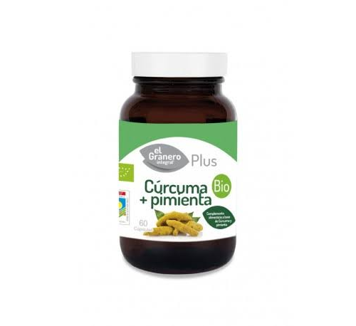 Curcuma y pimienta 60 caps bio el granero