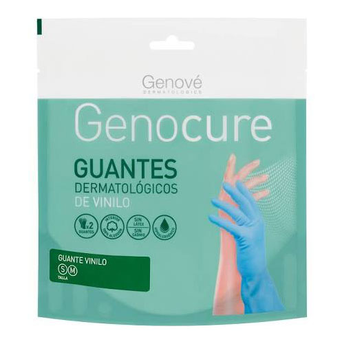 GUANTES GENOVE VINILO DERMA S