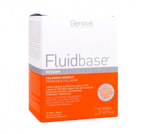 Fluidbase rederm colageno bebible (25 ml x 20 sobres)