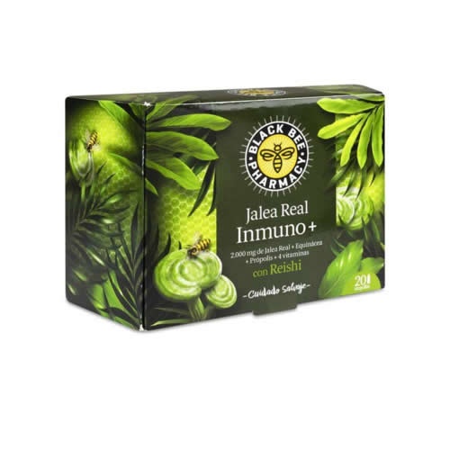 Black bee pharmacy jalea imnuno + (20 viales 10 ml)
