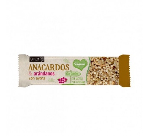 Siken form barrita anacardos & arandanos avena (1 u)