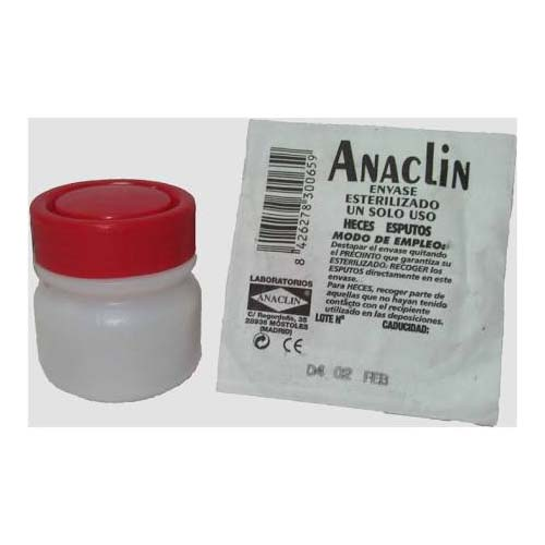 ANACLIN ENVASE ESTERIL ESPUTOS