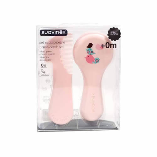SUAVINEX SET CEPILLO PEINE ROS