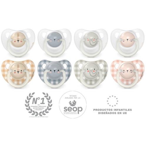 Chupete silicona t anatomica - suavinex noche (0- 6 m 2 u)