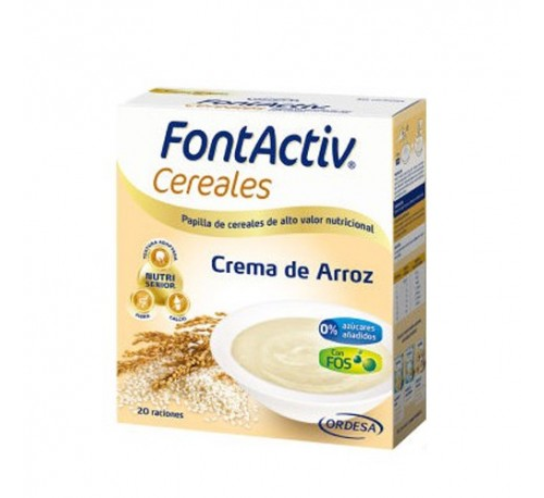 Fontactiv 8 cereales + crema de arroz (600 g)