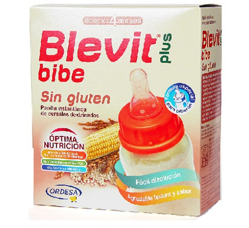 Blevit plus sin gluten para biberon (2 sobres x 300 g)