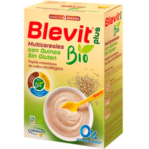 Blevit plus multicereales con quinoa sin gluten bio (250 g)