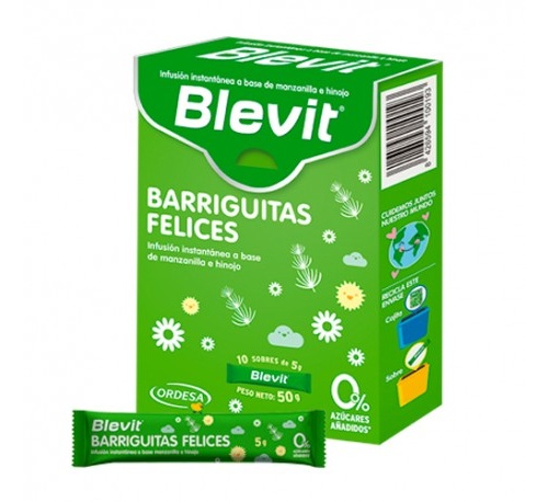 Blevit barriguitas felices (10 sobres x 5 g)