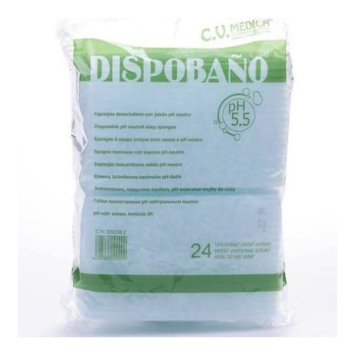ESPONJA DISPO-BA?O JABONOSA 24