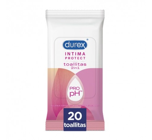 Durex intima protect toallitas intimas (20 toallitas)