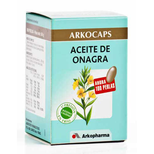 ARKOCAPS ACEITE ONAGRA 100 PERLAS