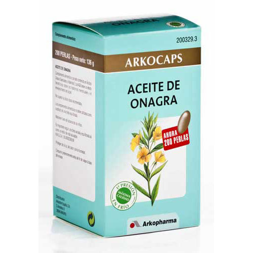 ARKOCAPS ACEITE ONAGRA 200 PER